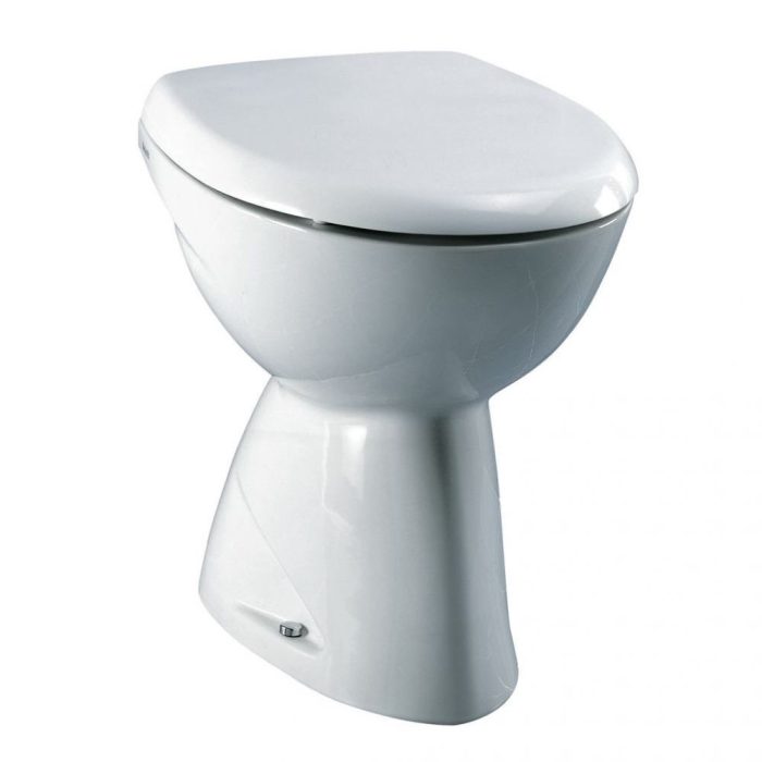 Dolomite Ebla WC-Sitz – Schwarz Verchromt, Mit Scharnieren Und Befestigung, Made In Italy
